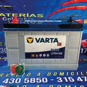 Batería Varta Blue1300 30H-31H tornillo Polaridad Izquierda