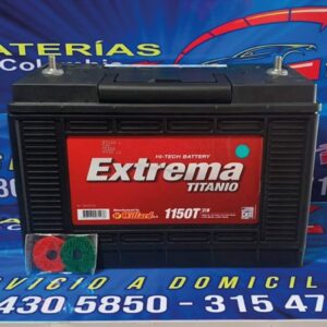 Batería Willard Extrema Titanio 1150 Caja 30H-31H tornillo Polaridad Izquierda