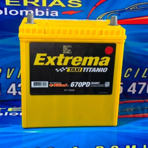 bateria extrema taxi titanio 670
