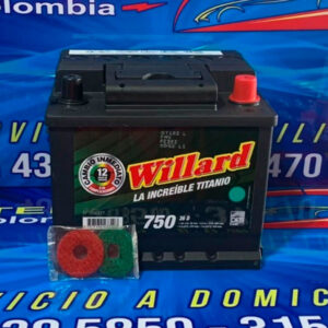 bateria willard titanio 750