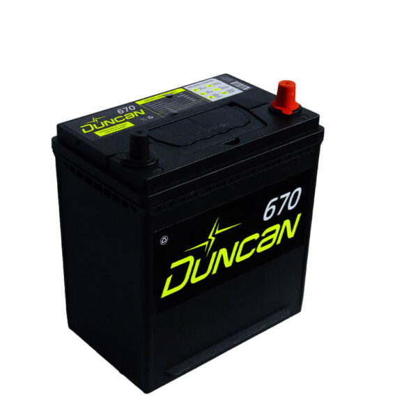 Batería Duncan Liberty Plus 670 / Caja NS40 / Polaridad Derecha