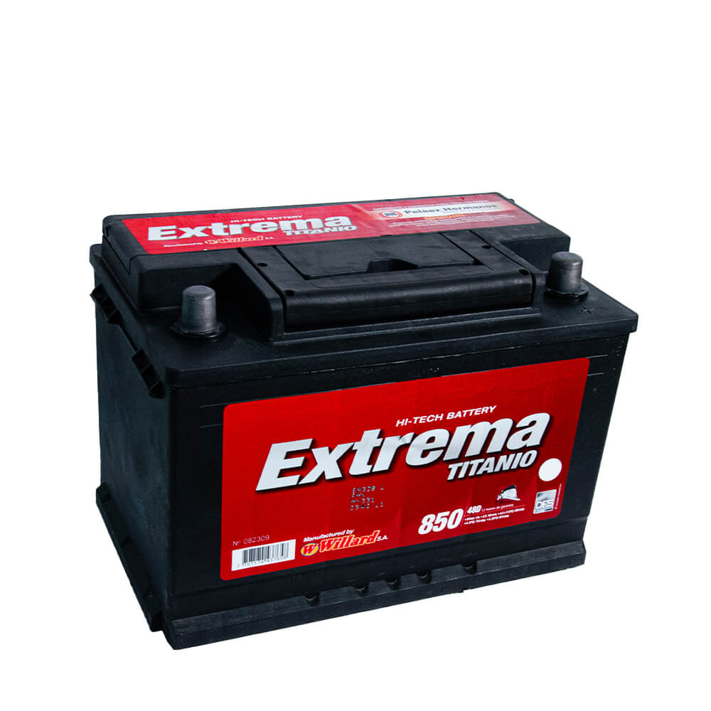 Batería Willard Extrema 850 Caja 48 Polaridad Izquierda